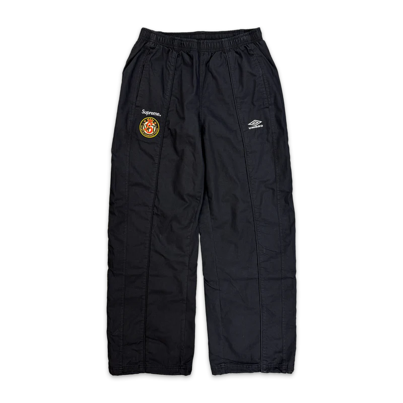 Supreme Umbro Cotton Ripstop Track Pants Black